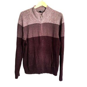 ALFANI- MENS LONG SLEEVE 100% COTTON HALF ZIP CLOSURE SWEATER SIZE X-LARGE